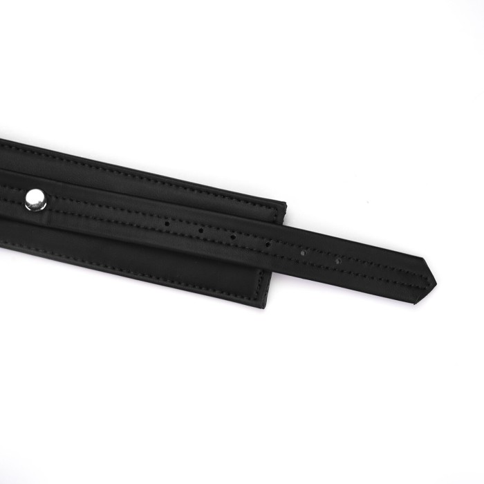 Поножи Liebe Seele Black Organosilicon Anklecuffs, экокожа