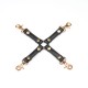 Крестовина Liebe Seele Black Organosilicon Hogtie, экокожа
