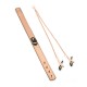 Ошейник с зажимами для сосков Liebe Seele Rose Gold Memory Collar with Nipple Clamps, кожа