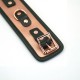 Наручники Liebe Seele Rose Gold Memory Wrist Cuff, натуральная кожа, розовое золото