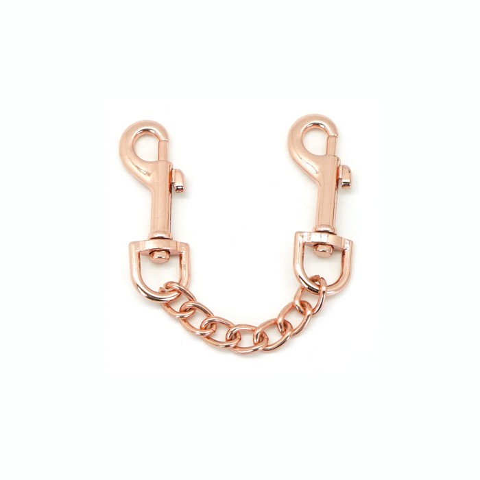 Наручники Liebe Seele Rose Gold Memory Wrist Cuff, натуральная кожа, розовое золото