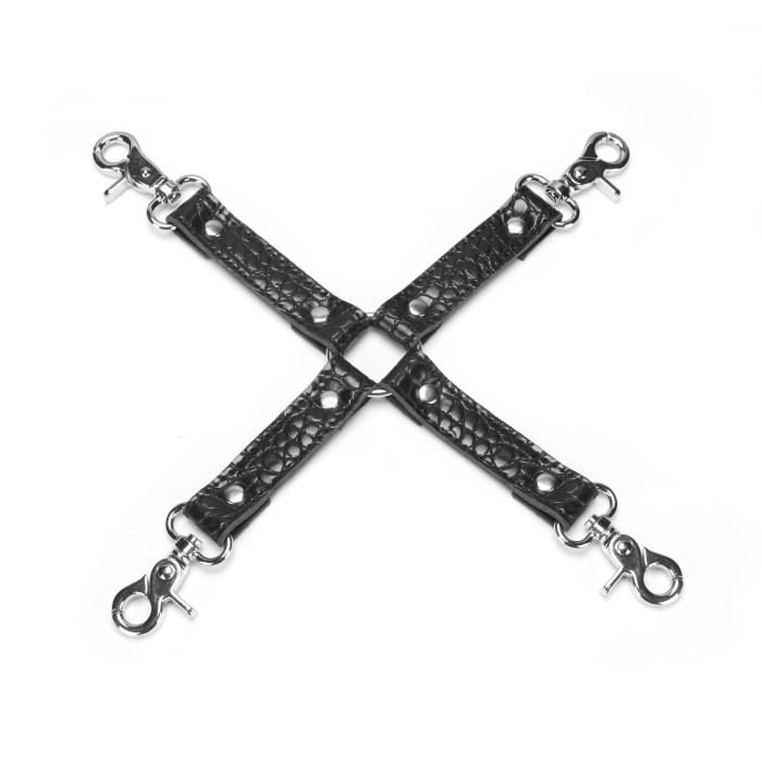 Набор Liebe Seele Temptation Bondage 8pcs Kit, фиксаторы, ошейник с поводком, кляп, флоггер, маска