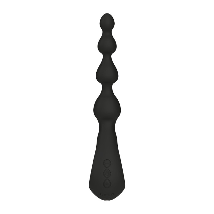 Анальне намисто з вібрацією LELO Soraya Beads Black, різний діаметр намистин, 8 режимів