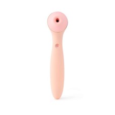 Вакуумный стимулятор с вибратором KISSTOY Polly Max Pink
