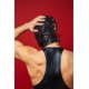 Закрытый кожаный капюшон D&A Deprivation mask Leather