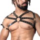Мужская портупея Art of Sex - Ares , натуральная кожа, цвет Черный, размер XS-M