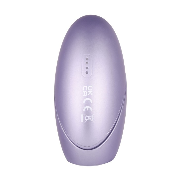 Вакуумный клиторальний смарт-стимулятор Svakom Pulse Galaxie Metal Lilac, проектор звездного неба