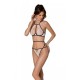 Комплект белья Passion CHIKA SET, XXL/XXXL, cream, топ, трусики