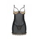 Эротический пеньюар Passion MARINA CHEMISE, XXL/XXXL, beige