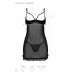 Эротический пеньюар Passion MARINA CHEMISE, L/XL, black