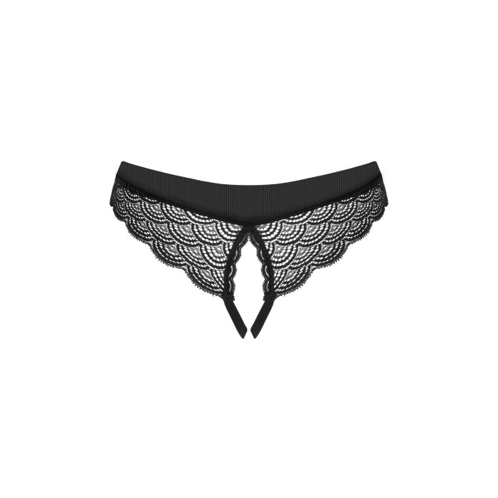 Трусики з доступом Obsessive Chemeris crotchless panties XL/2XL