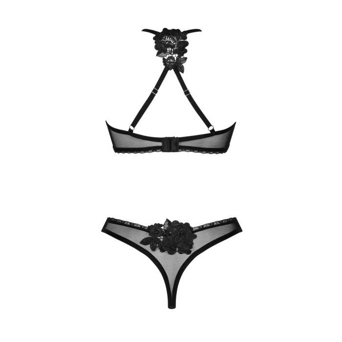 Комплект Obsessive Latinesa 2-pcs set XS/S, бюстгальтер и трусики