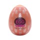 Мастурбатор-яйце Tenga Egg Cone, щільний TPE, пробник лубриканту 5 мл