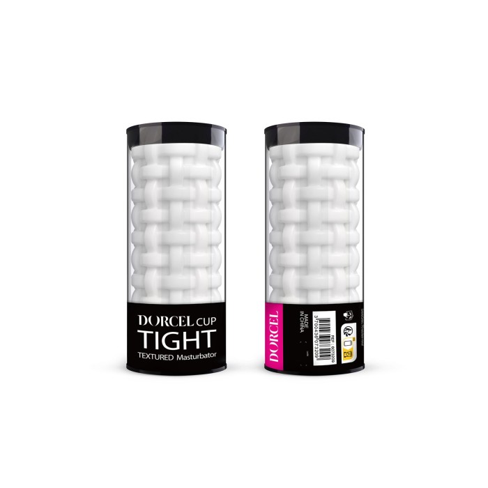 Мастурбатор Dorcel Cup Tight, ультрамягкий, ребристый внутренний канал