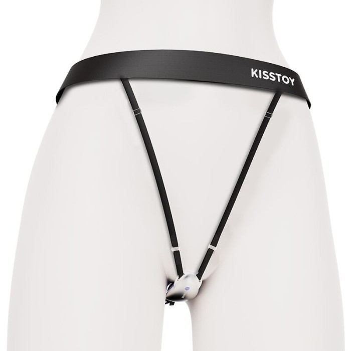 Вибратор в трусики KISSTOY Viosecret, пояс для фиксации и пульт ДУ в комплекте