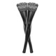 Чулки с мокрым эффектом Noir Handmade F135 Powerwetlook stockings, XL, без мысков