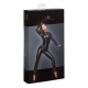 Комбінезон Noir Handmade F162 Powerwetlook overall with leash and two-way zipper, S, мокрий ефект