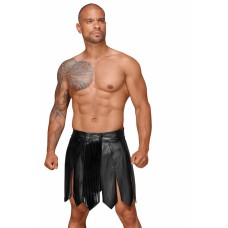 Мужская юбка гладиатора Noir Handmade H053 Eco leather men's gladiator skirt, M, экокожа
