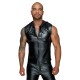 Чоловіча безрукавка з капюшоном Noir Handmade H062 Hooded Shirt, XL, мокрий ефект