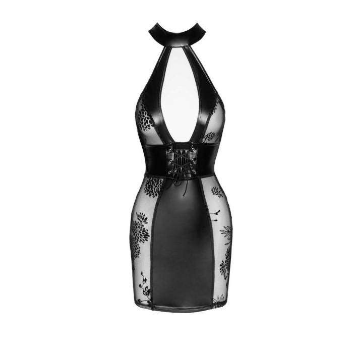 Сукня Noir Handmade F238 Short tulle dress with powerwetlook inserts, M