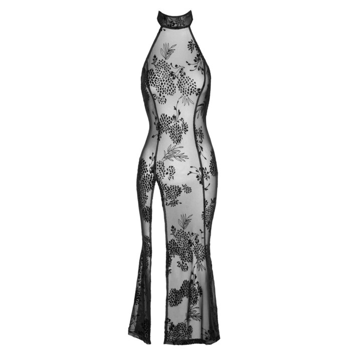 Длинное сетчатое платье Noir Handmade F239 Long tulle dress, M