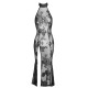Длинное сетчатое платье Noir Handmade F239 Long tulle dress, L