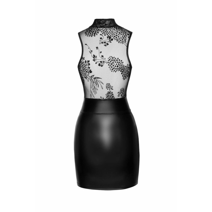 Сукня Noir Handmade F241 Short dress with powerwetlook skirt and tulle top, S