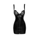 Сукня з мокрим ефектом Noir Handmade F254 Powerwetlook mini-dress, S