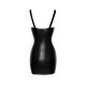Сукня з мокрим ефектом Noir Handmade F254 Powerwetlook mini-dress, 3XL