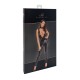 Комбинезон Noir Handmade F298 Libido, S, под латекс, кружевной верх, чокер, съемные бусы, доступ