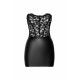 Платье Noir Handmade F300 Solace, L, кружево, корсетный верх, шнуровка сзади, юбка мини под латекс