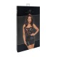 Платье Noir Handmade F300 Solace, XXL, кружево, корсетный верх, шнуровка сзади, юбка мини под латекс