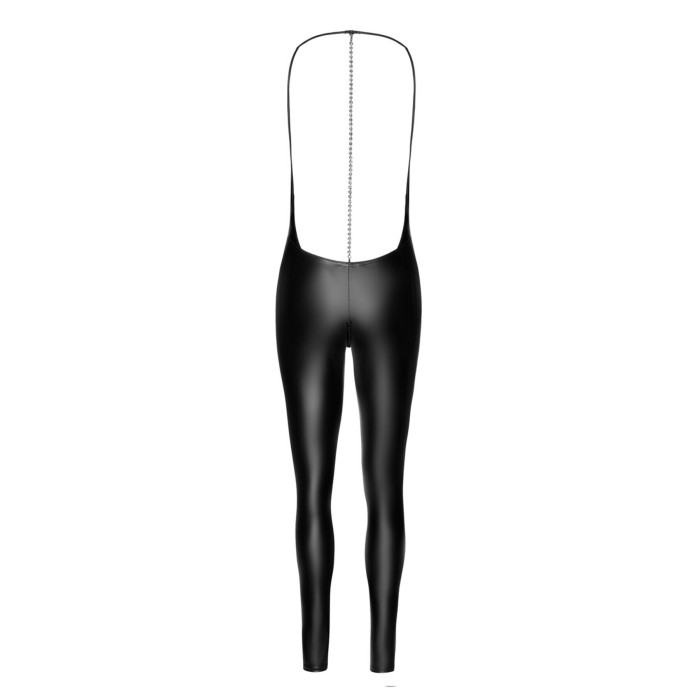 Комбинезон Noir Handmade F306 Mirage, XL, под латекс, с доступом, открытая спина, съемный декор