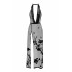 Платье Noir Handmade F312 Divinity, XL, black, прозрачное, в пол, открытая спина, разрез сбоку