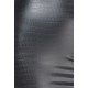 Трусики-стринги Noir Handmade P012 Wild, XL, под латекс, крокодиловый принт, застежки по бокам