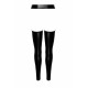 Леггинсы Noir Handmade F323 Rebel, XL, black, под латекс, с открытыми бедрами и ягодицами