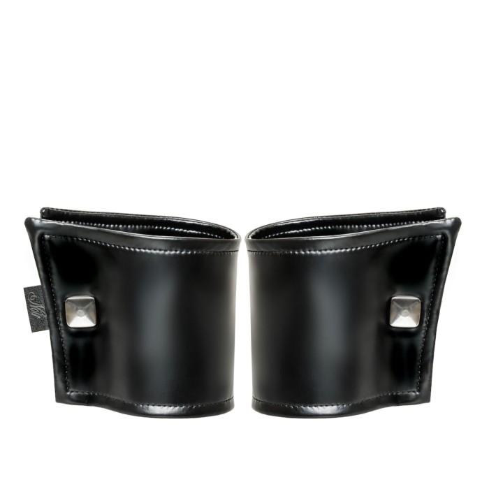 Мужские браслеты с потайным кошельком Noir Handmade H075, пара, под латекс, потайная молния