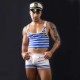 Эротический костюм моряка JSY «Милашка Ник» One Size, топ, шорты, кепка