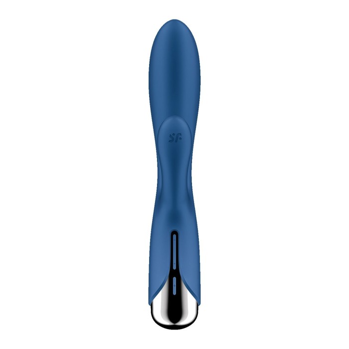 Вібратор-кролик з ротацією Satisfyer Spinning Rabbit 1 Blue, 3 мотори