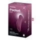 Вакуумный клиторальный стимулятор с вибрацией Satisfyer Pocket Pro 1 Purple