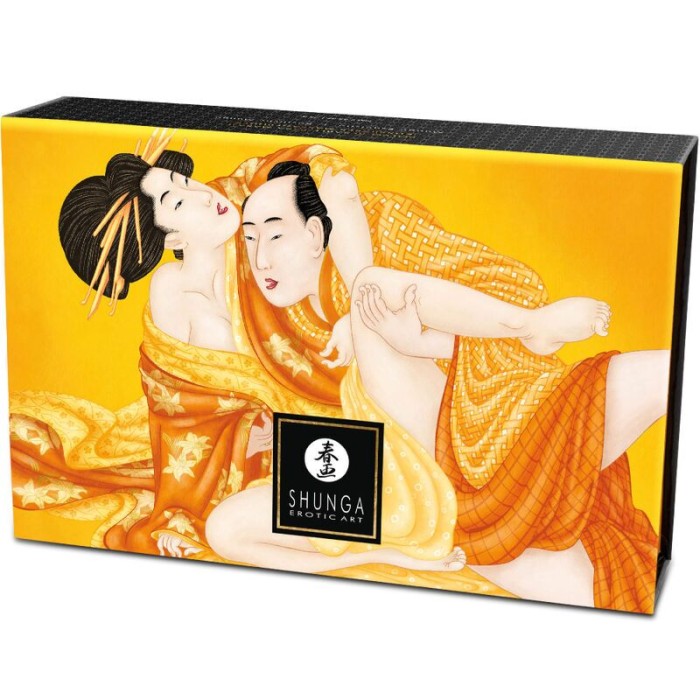 Вкусная пудра для оральных ласк Shunga Body Powder Luscious Mango, 75 г, аромат манго