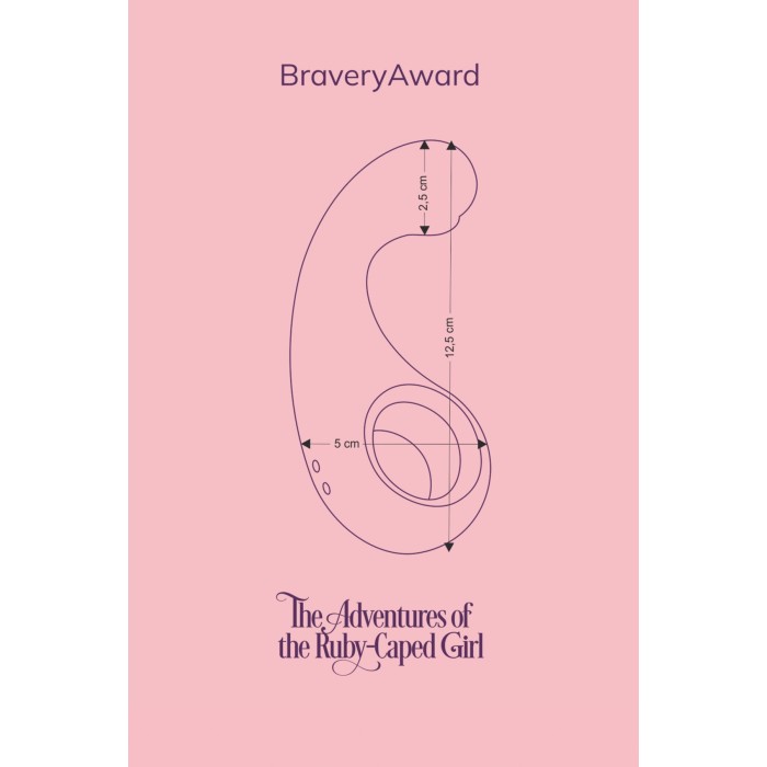 Вибратор для точки G FairyGasm BraveryAward blue