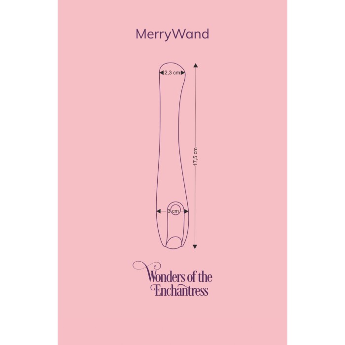Вибратор для точки G FairyGasm MerryWand blue