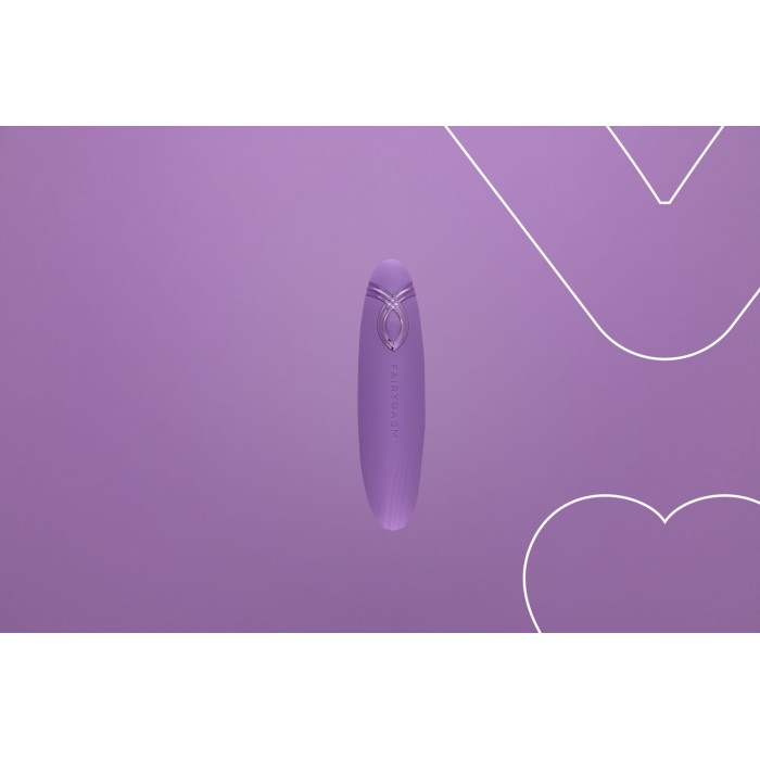 Мини-вибратор FairyGasm PleasureArrow violet