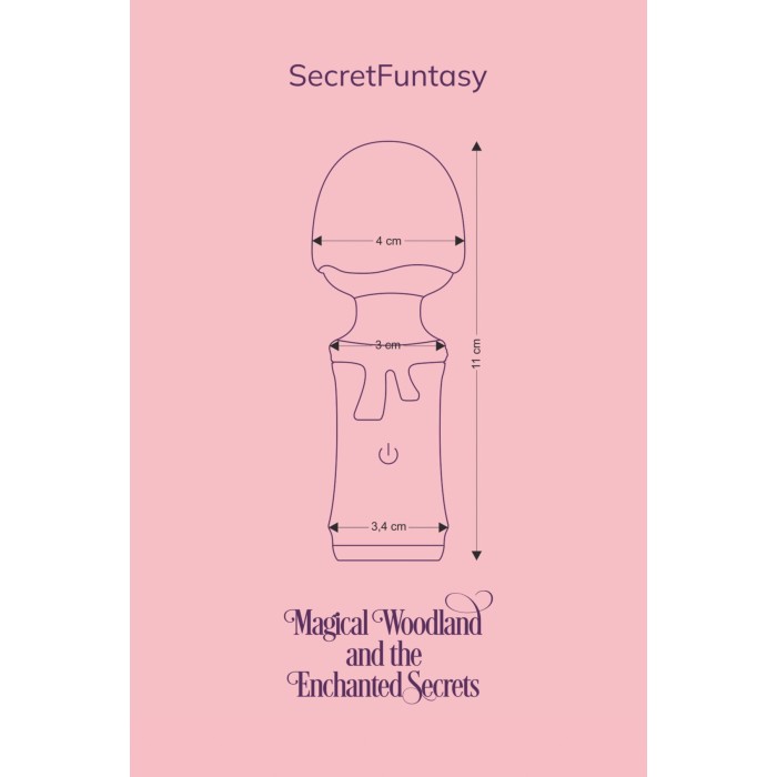 Мінівібромасажер FairyGasm SecretFuntasy green