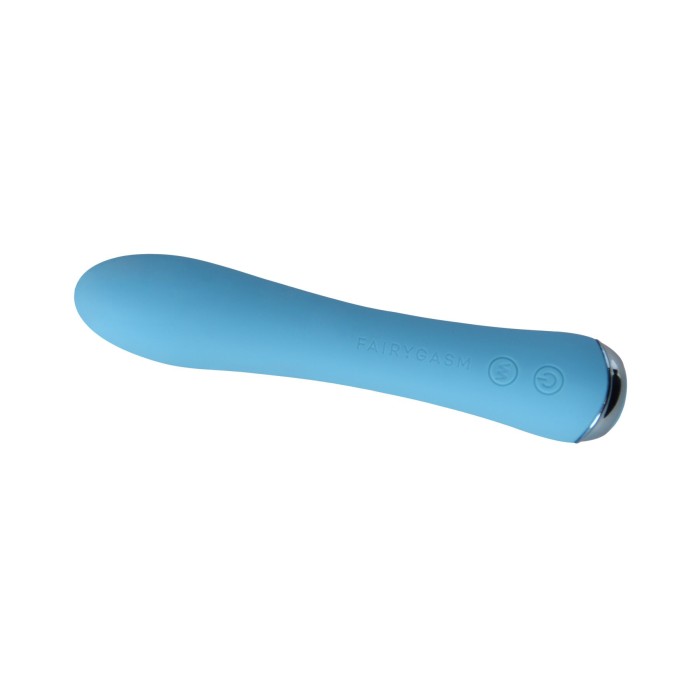 Вибратор с подогревом FairyGasm WowGenie blue, подогрев до 42 °C
