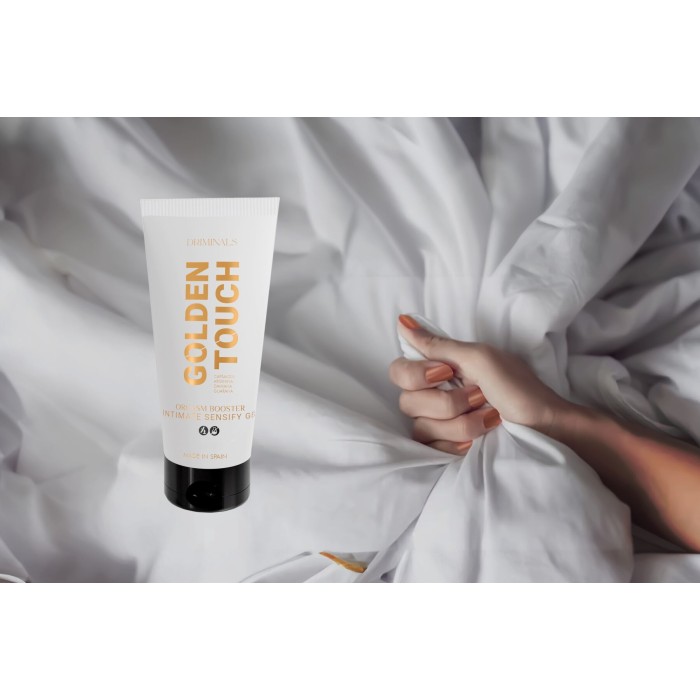 Збуджувальний гель для клітора Driminals Golden Touch Orgasm Booster, 30 мл, розігрів та поколювання