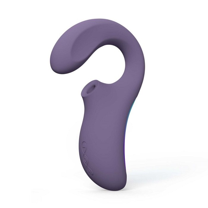Кліторально-вагінальний звуковий стимулятор LELO Enigma WAVE Cyber Purple, 3 типи стимуляції