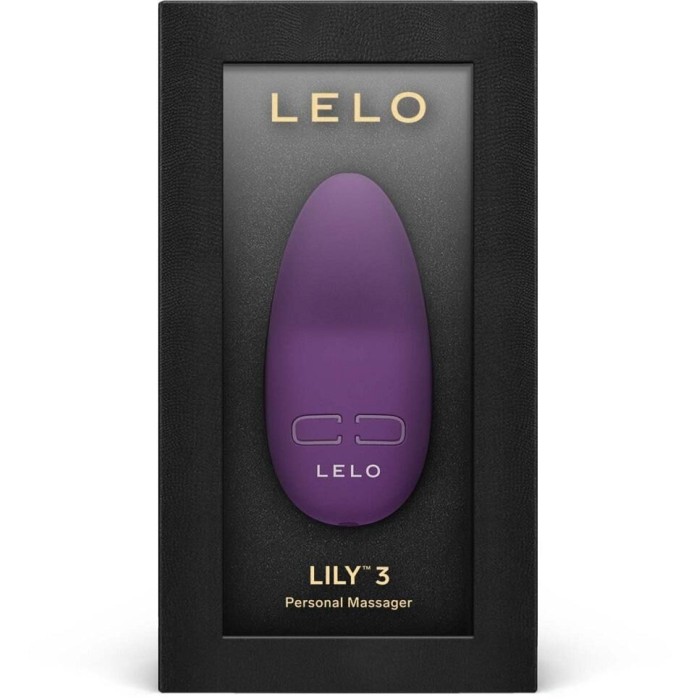 Мини-вибратор для клитора LELO Lily 3 Dark Plum, 10 режимов, очень мощный