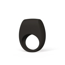 Эрекционное кольцо с вибрацией LELO Tor 3 Black, управление со смартфона